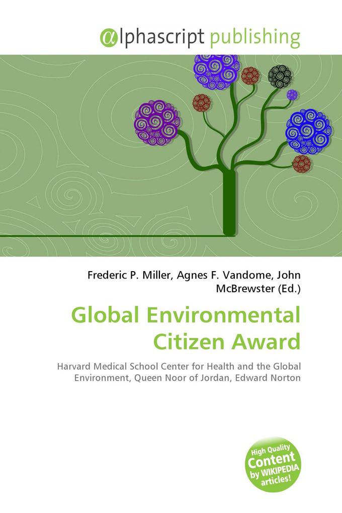 Global Environmental Citizen Award