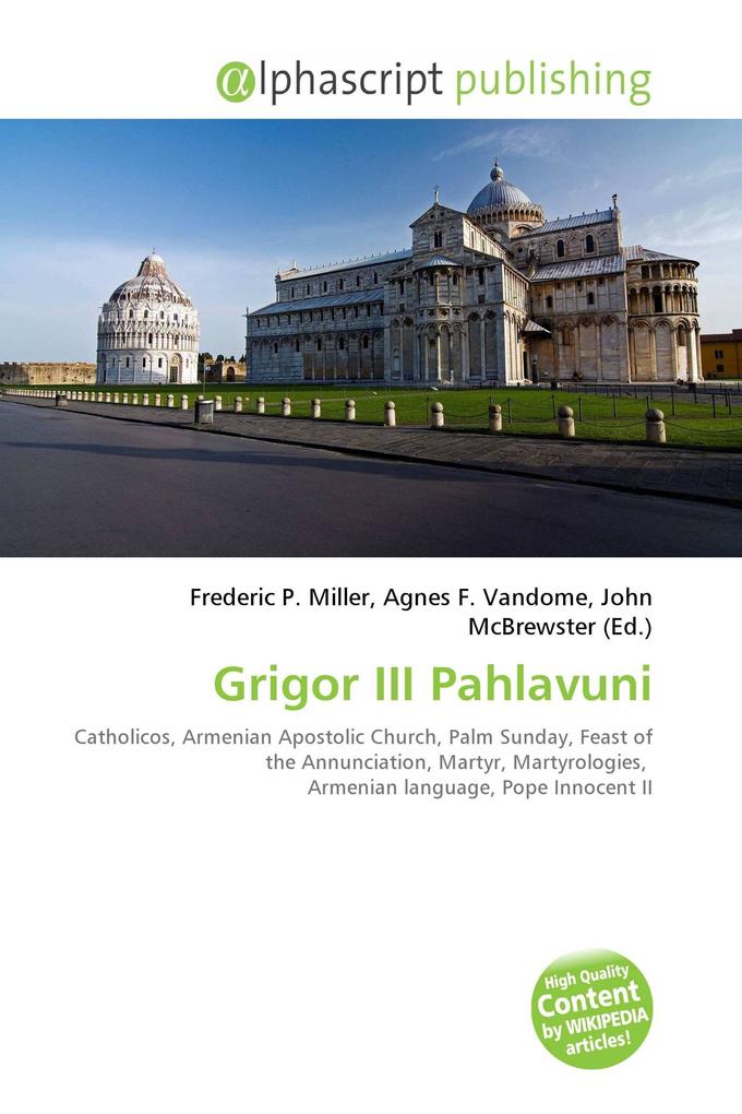 Grigor III Pahlavuni