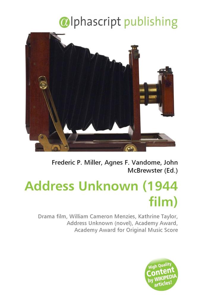 Address Unknown (1944 film)