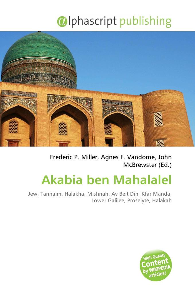 Akabia ben Mahalalel