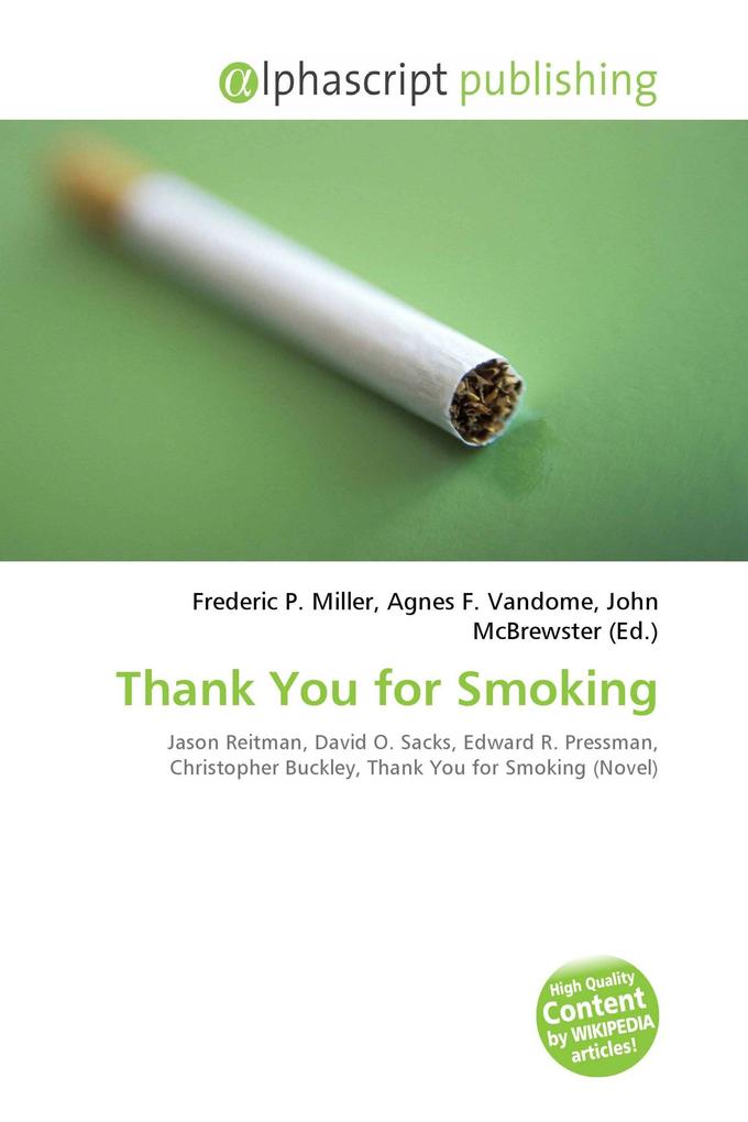 Thank You for Smoking