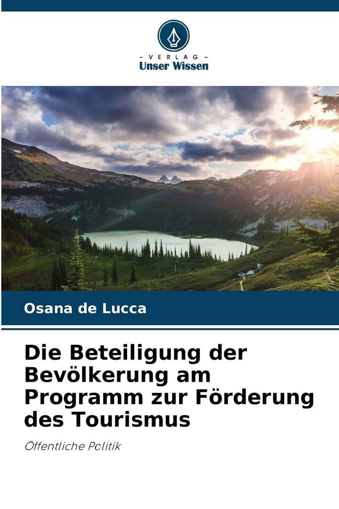 Die Beteiligung der Bevölkerung am Programm zur Förderung des Tourismus