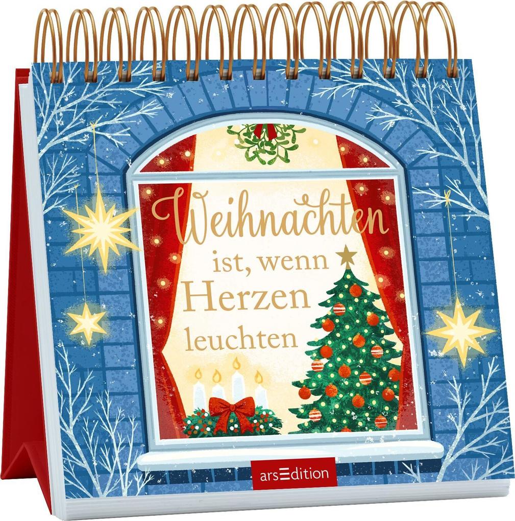 Weihnachten ist wenn Herzen leuchten