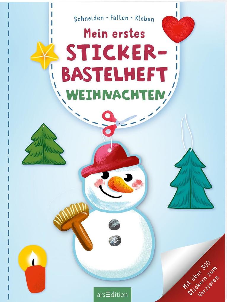 Mein erstes Sticker-Bastelheft - Weihnachten