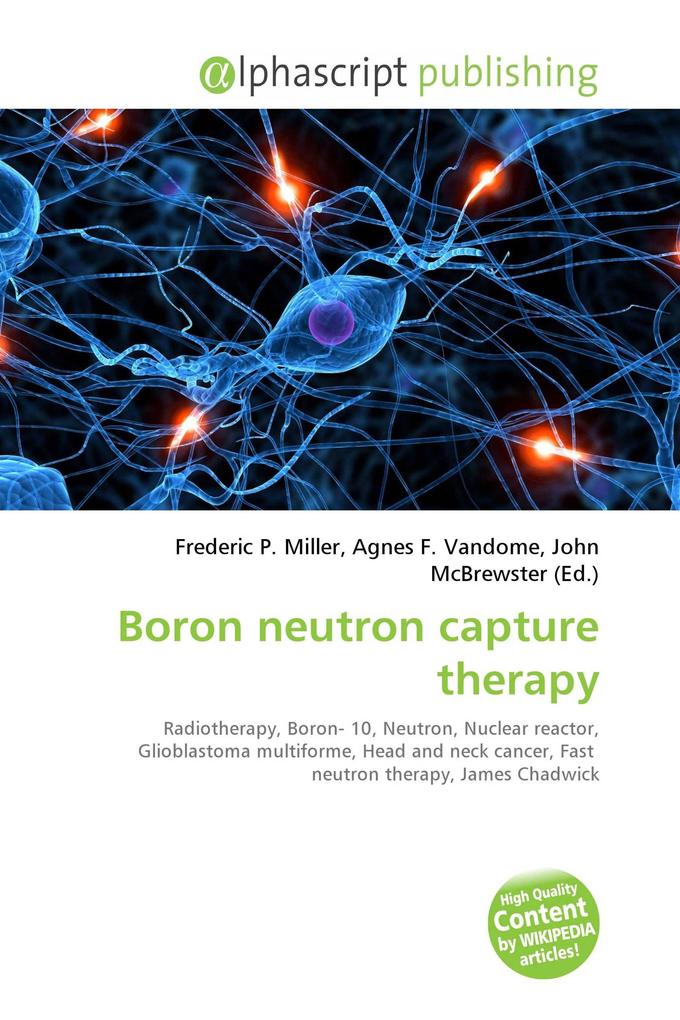 Boron neutron capture therapy