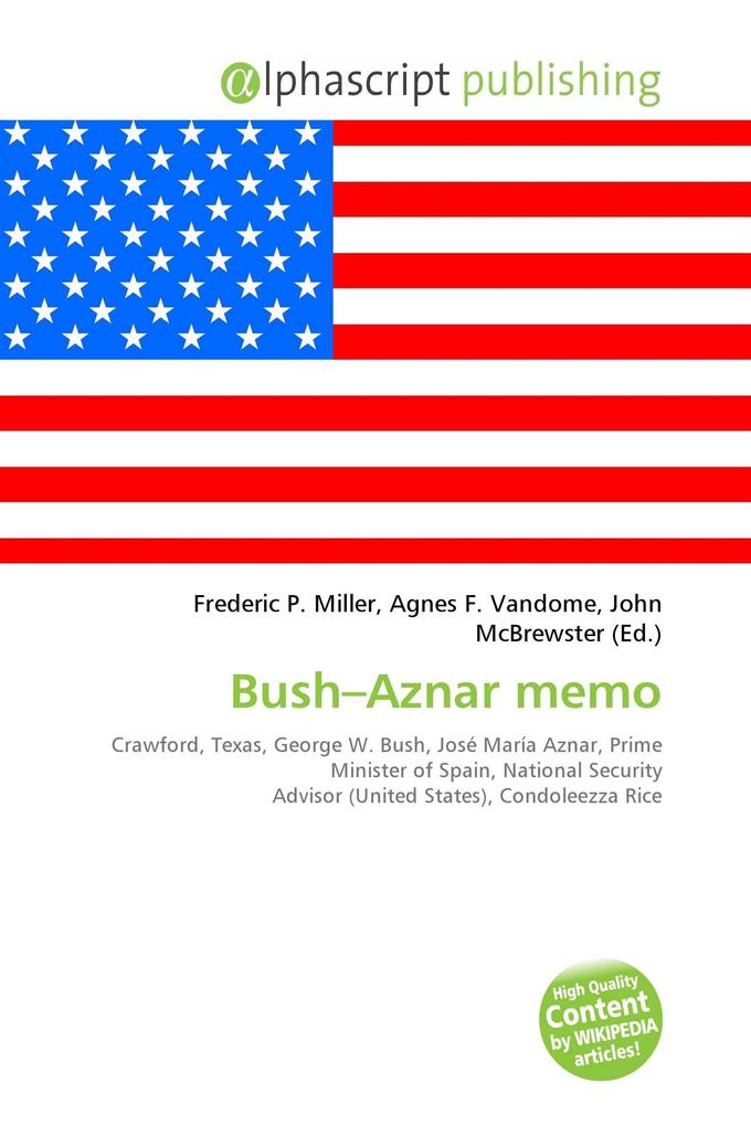Bush-Aznar memo