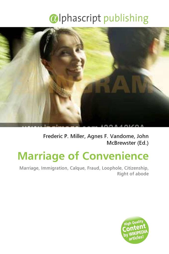 Marriage of Convenience