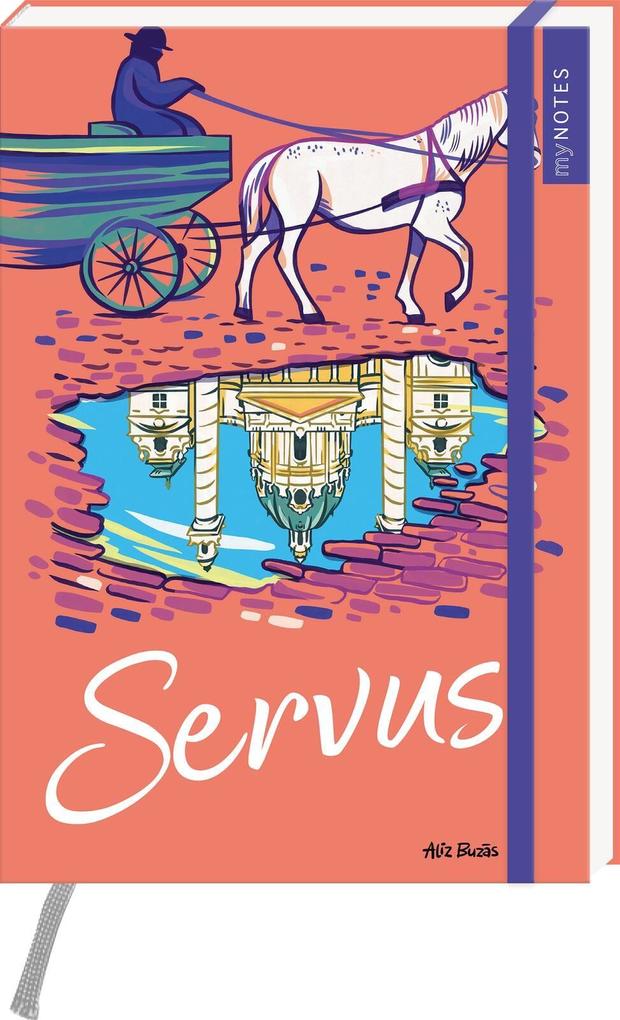 myNOTES Papeterie: Notizbuch A5 Österreich - Servus Wien
