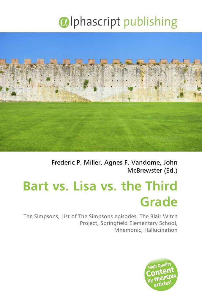 Bart vs. Lisa vs. the Third Grade