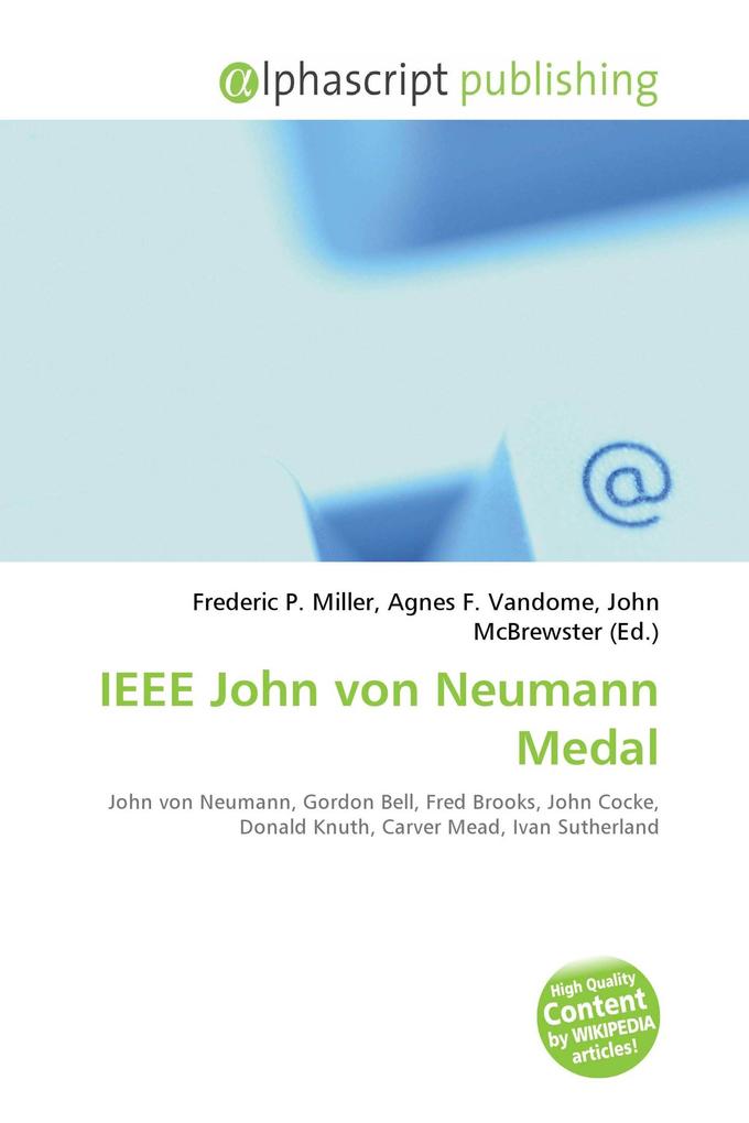 IEEE John von Neumann Medal