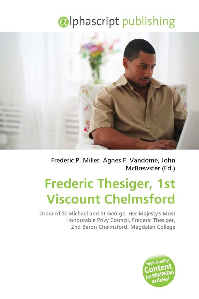 Frederic Thesiger 1st Viscount Chelmsford