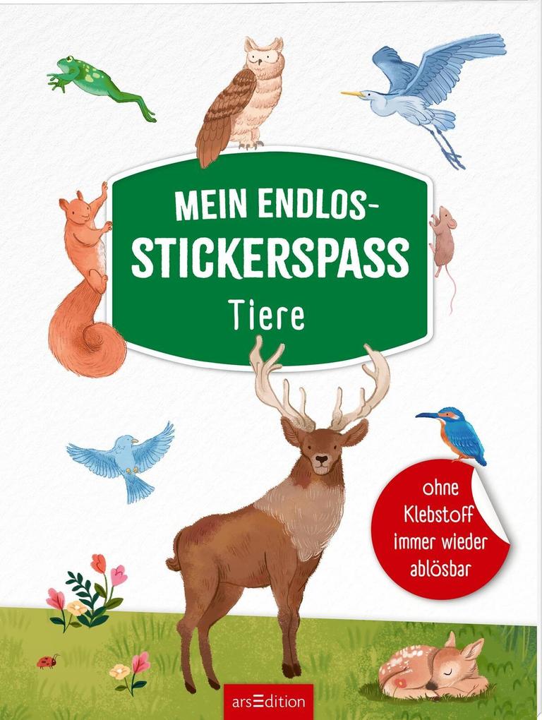 Mein Endlos-Stickerspaß - Tiere