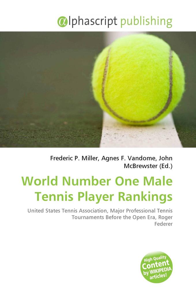 World Number One Male Tennis Player Rankings
