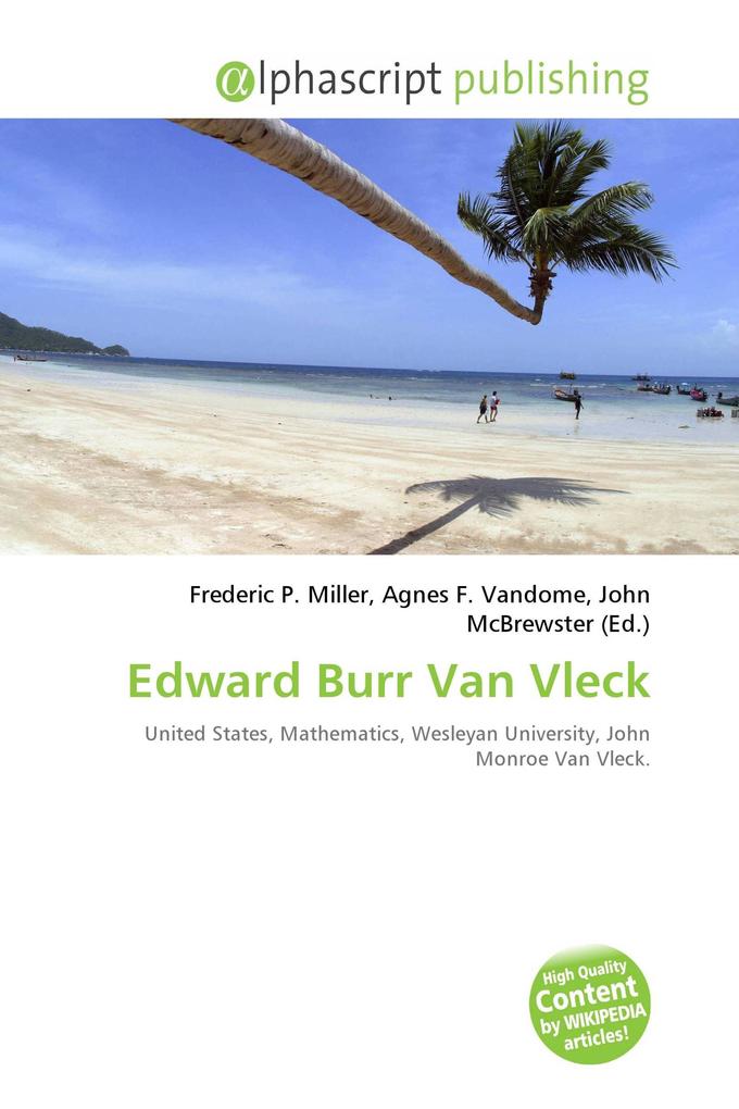 Edward Burr Van Vleck