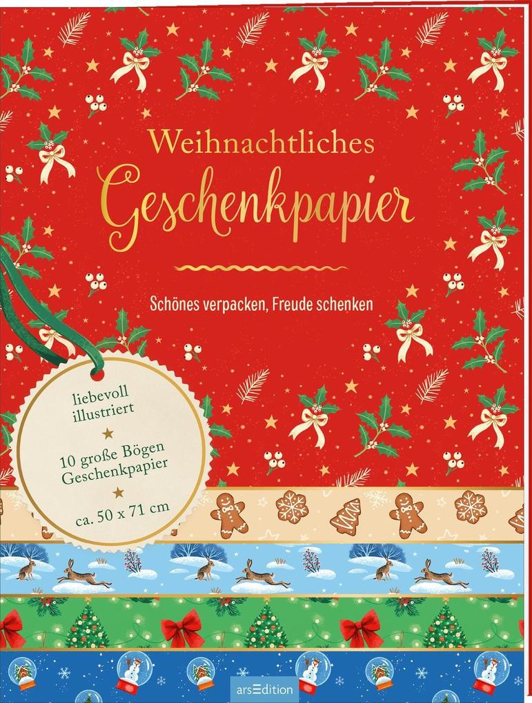 Weihnachtliches Geschenkpapier