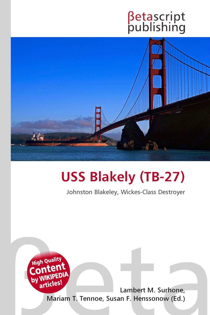 USS Blakely (TB-27)