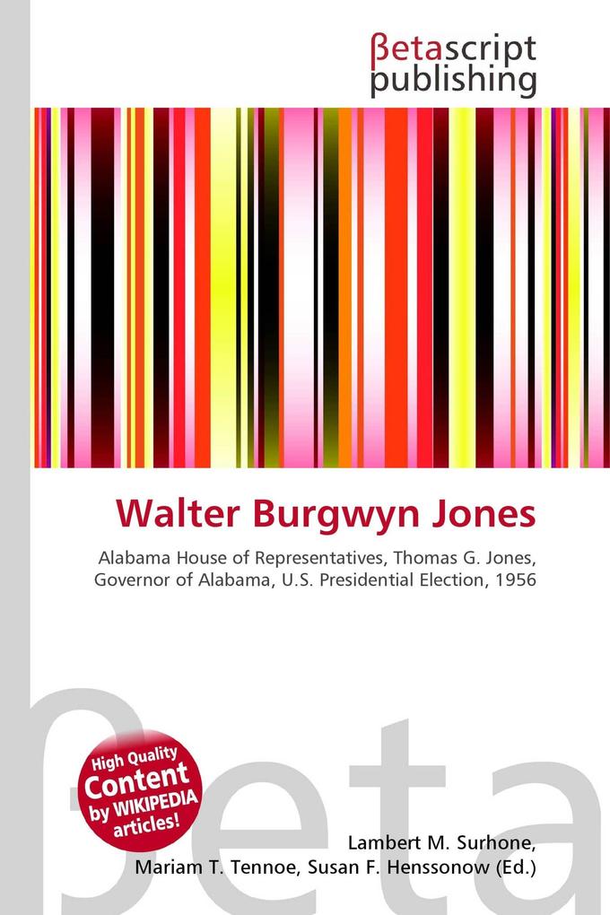 Walter Burgwyn Jones