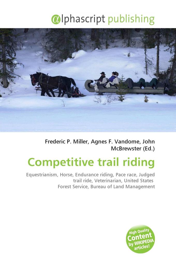 Competitive trail riding