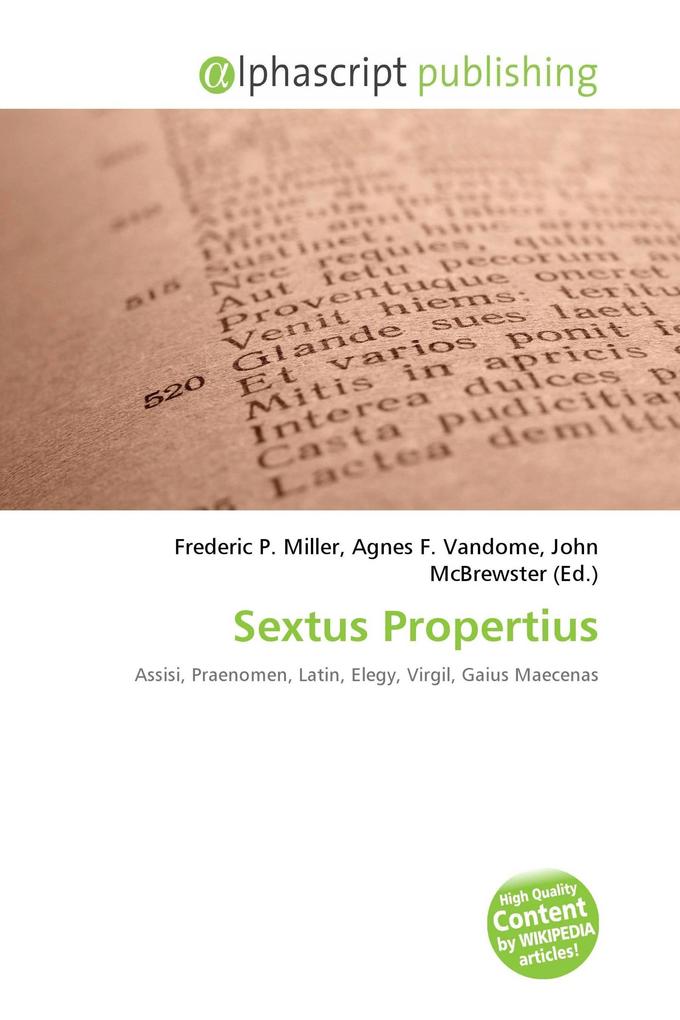 Sextus Propertius