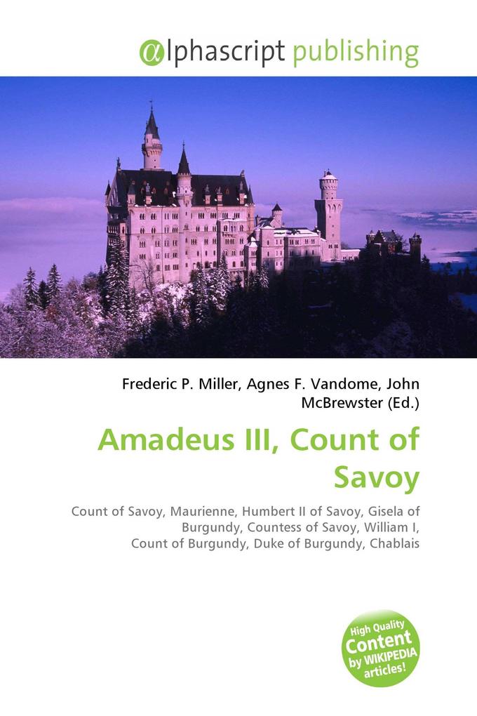 Amadeus III Count of Savoy