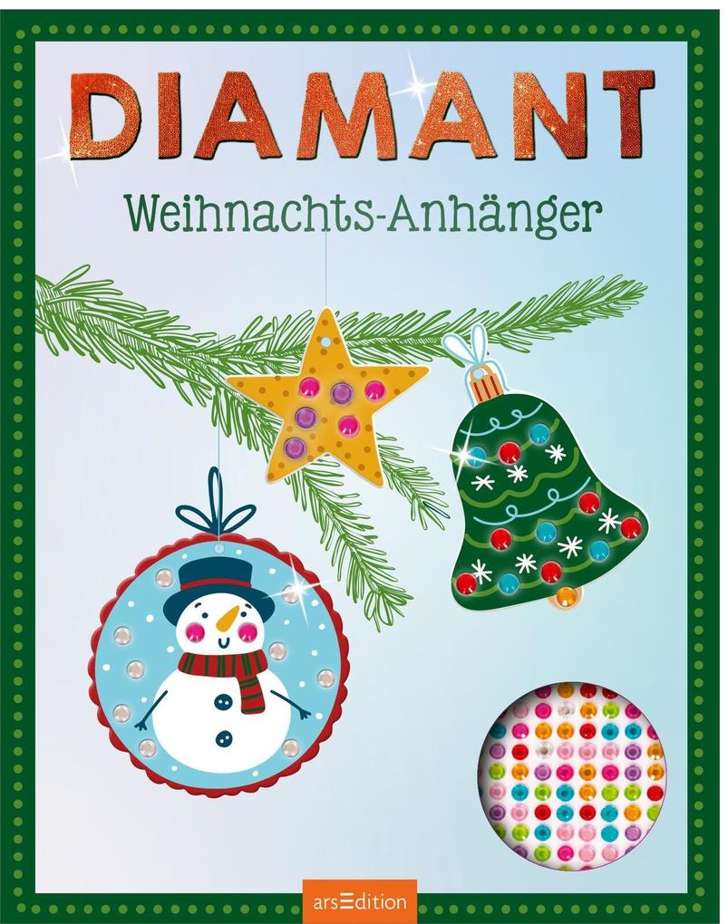 Diamant-Weihnachts-Anhänger