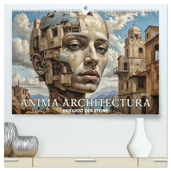 Anima Architectura der Geist der Steine (hochwertiger Premium Wandkalender 2027 DIN A2 quer) Kunstdruck in Hochglanz