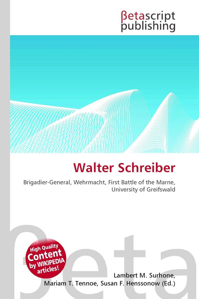 Walter Schreiber