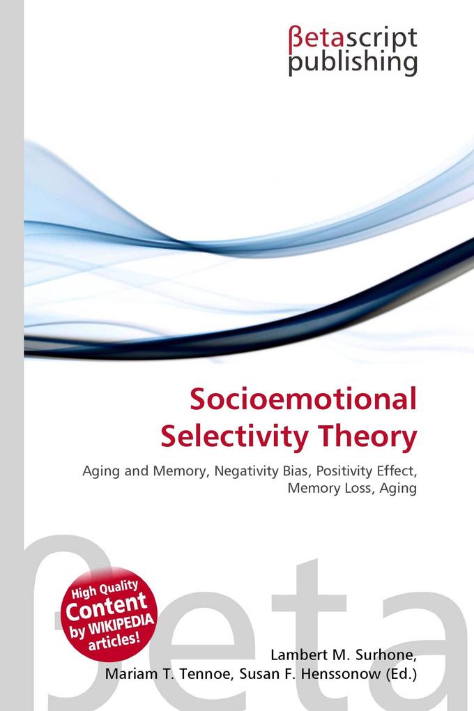 Socioemotional Selectivity Theory