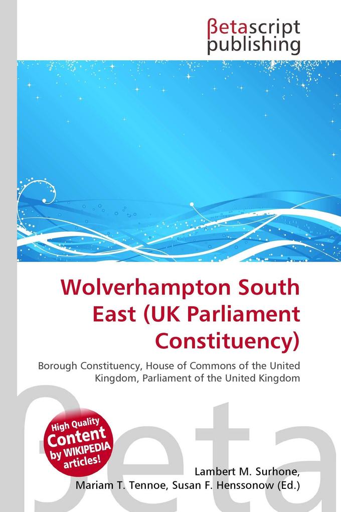 Wolverhampton South East (UK Parliament Constituency)