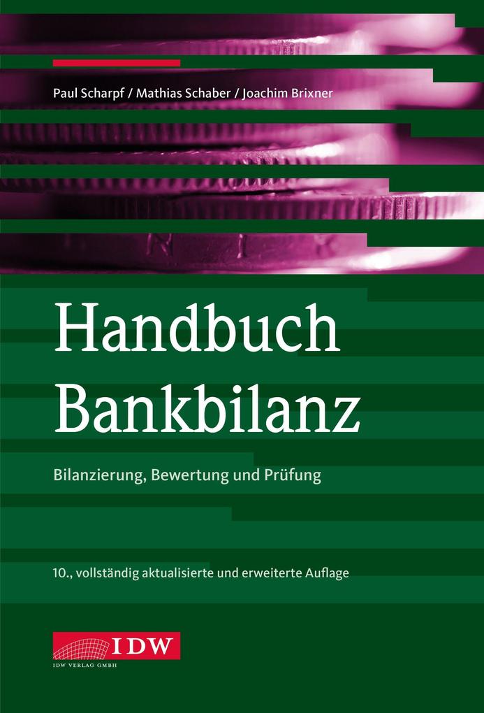 Handbuch Bankbilanz 10. Auflage