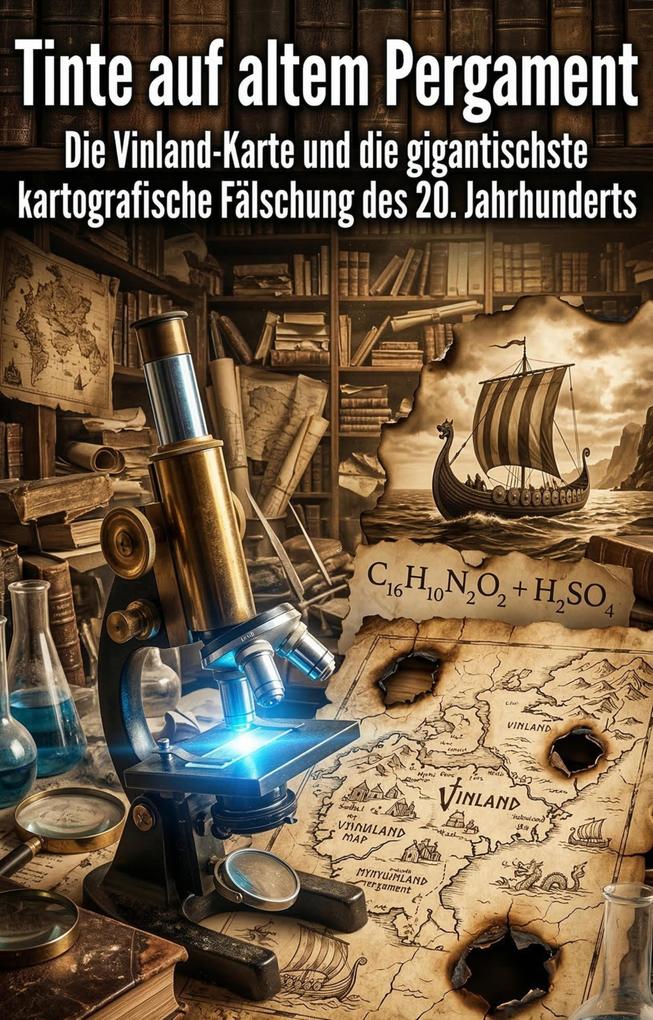 Tinte auf altem Pergament