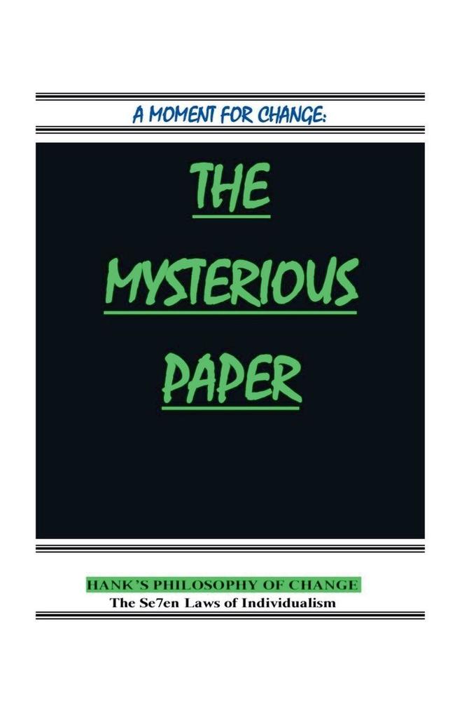 The Mysterious Paper