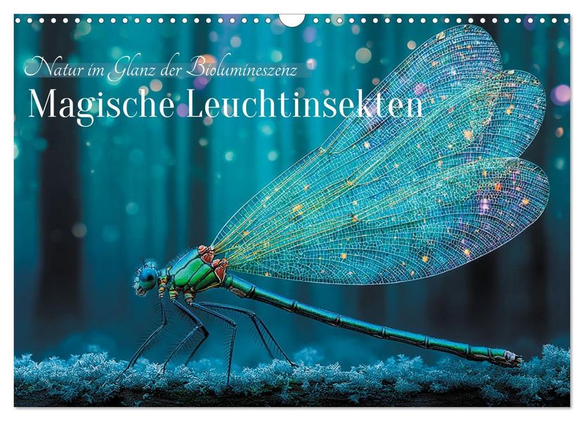 Magische Leuchtinsekten (Wandkalender 2027 DIN A3 quer) CALVENDO Monatskalender