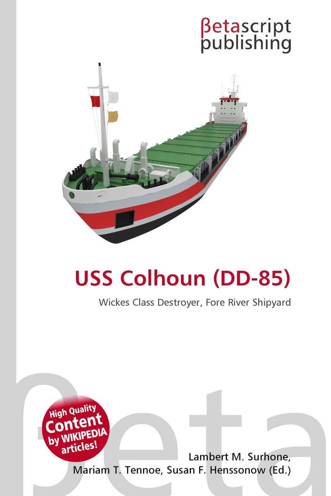 USS Colhoun (DD-85)