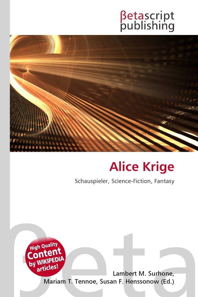 Alice Krige