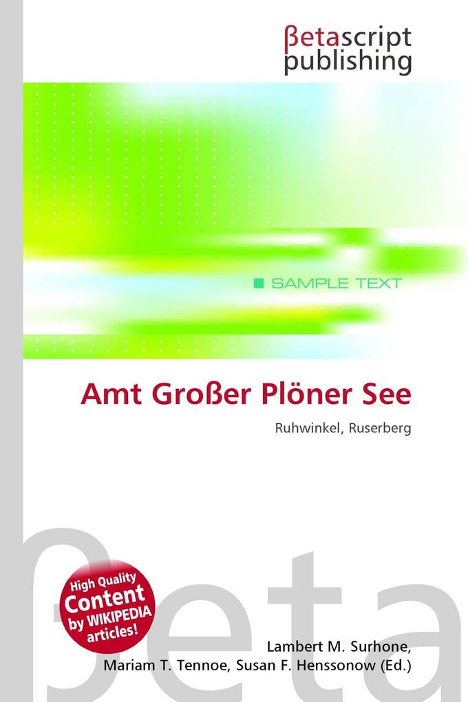Amt Großer Plöner See