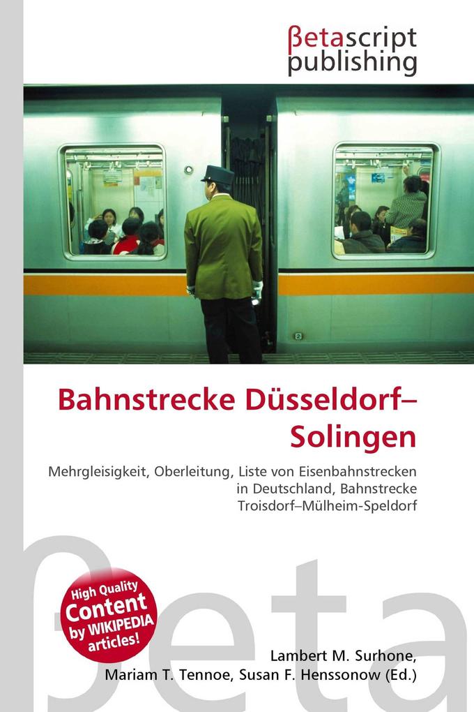 Bahnstrecke Düsseldorf-Solingen