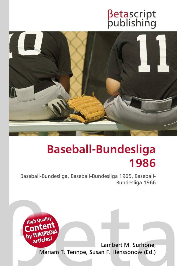 Baseball-Bundesliga 1986