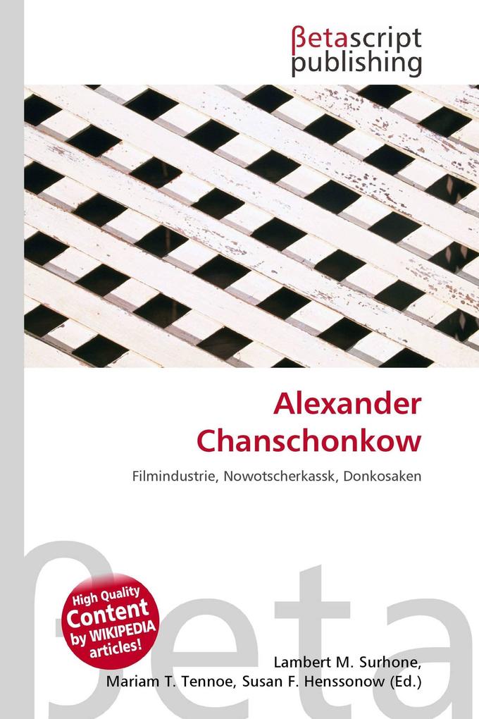 Alexander Chanschonkow