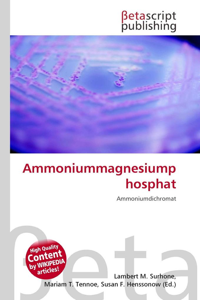 Ammoniummagnesiumphosphat