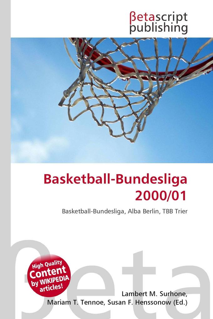 Basketball-Bundesliga 2000/01