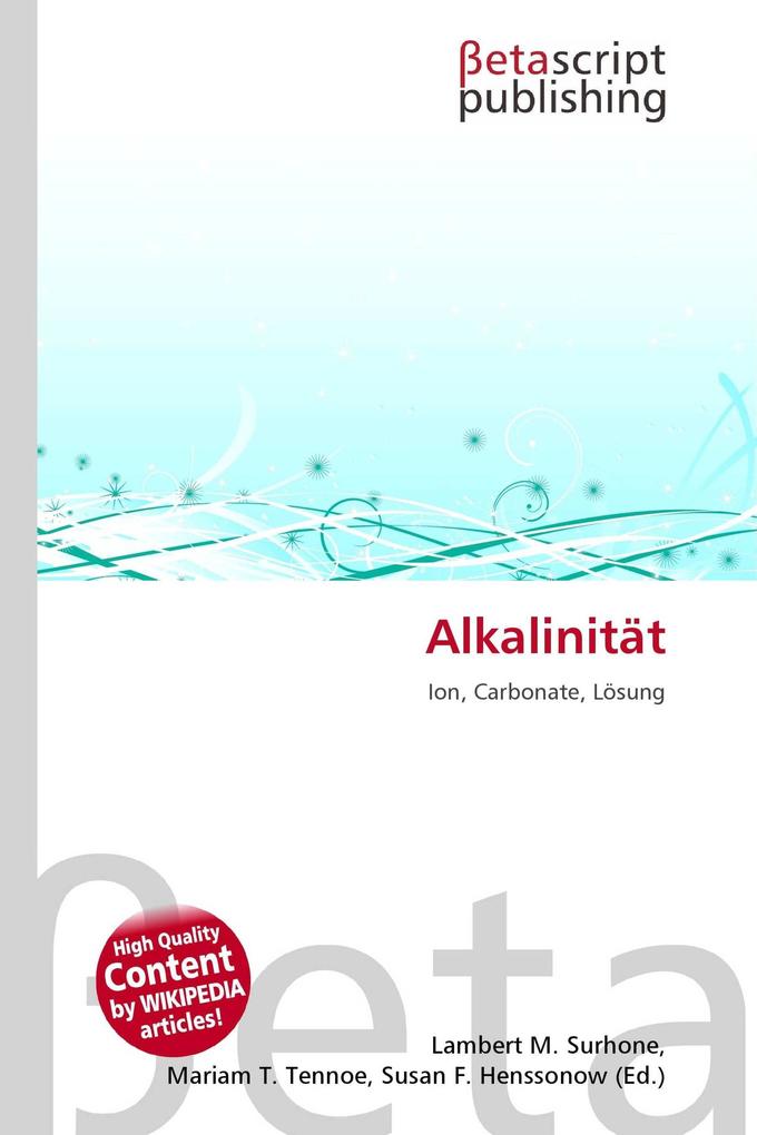 Alkalinität