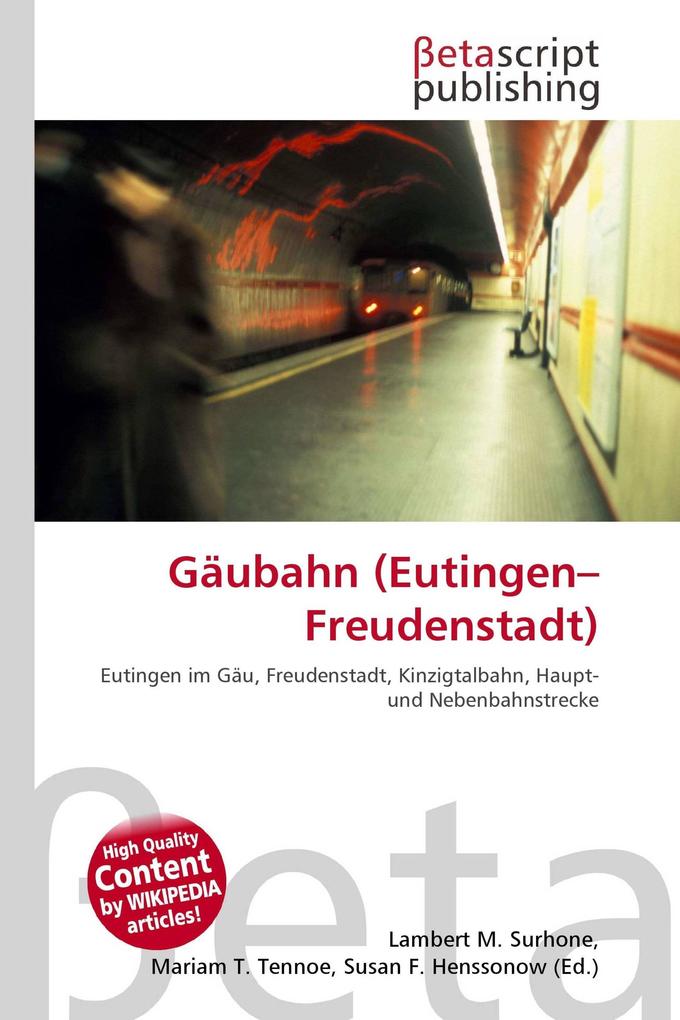 Gäubahn (Eutingen-Freudenstadt)