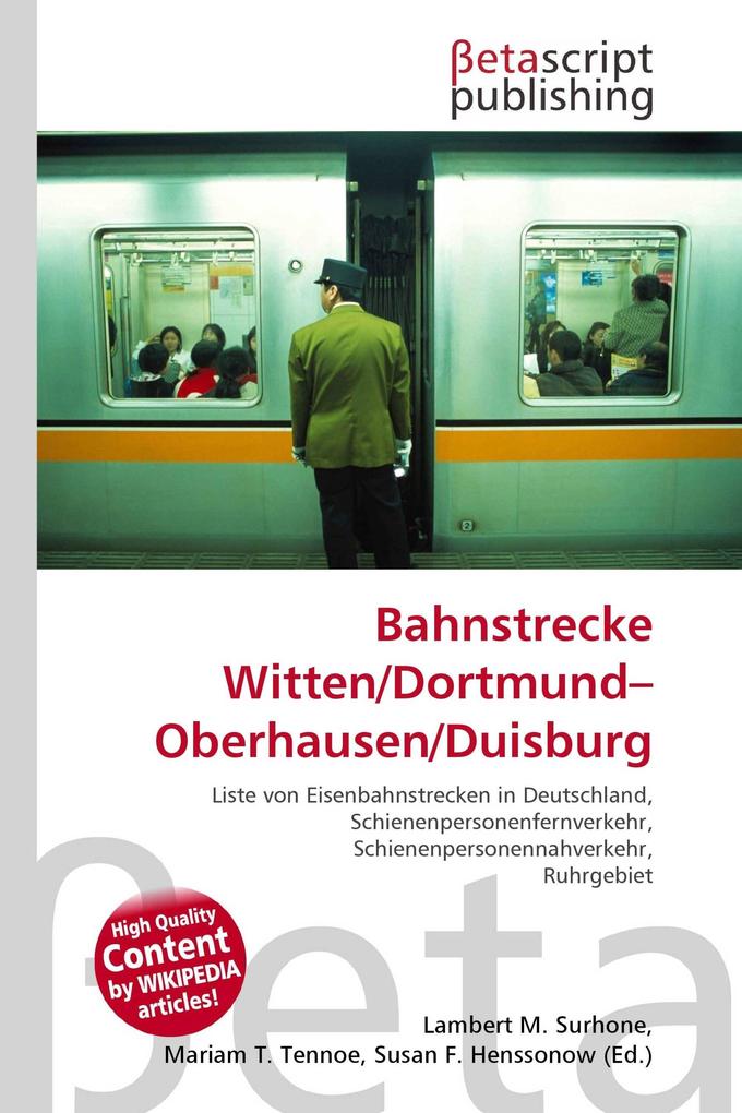 Bahnstrecke Witten/Dortmund-Oberhausen/Duisburg