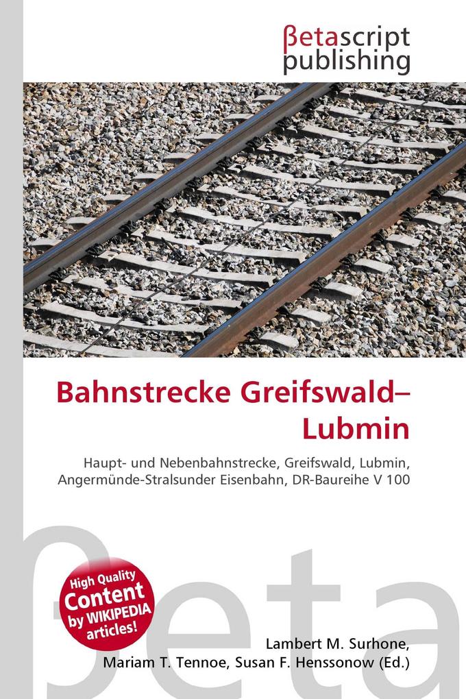 Bahnstrecke Greifswald-Lubmin