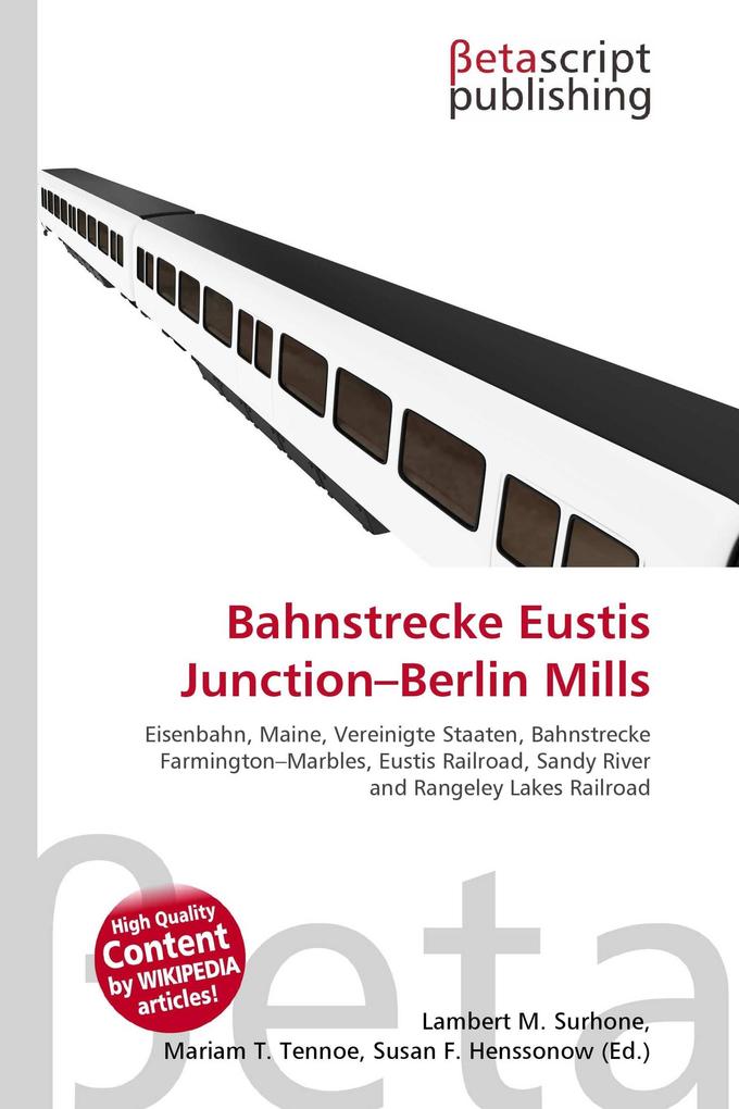 Bahnstrecke Eustis Junction-Berlin Mills