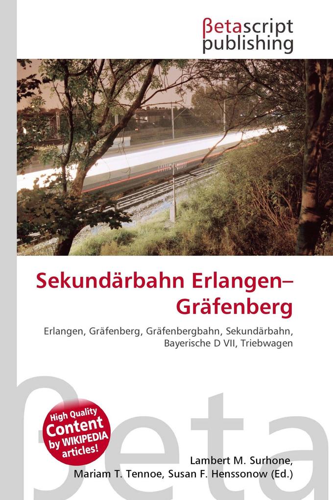 Sekundärbahn Erlangen-Gräfenberg