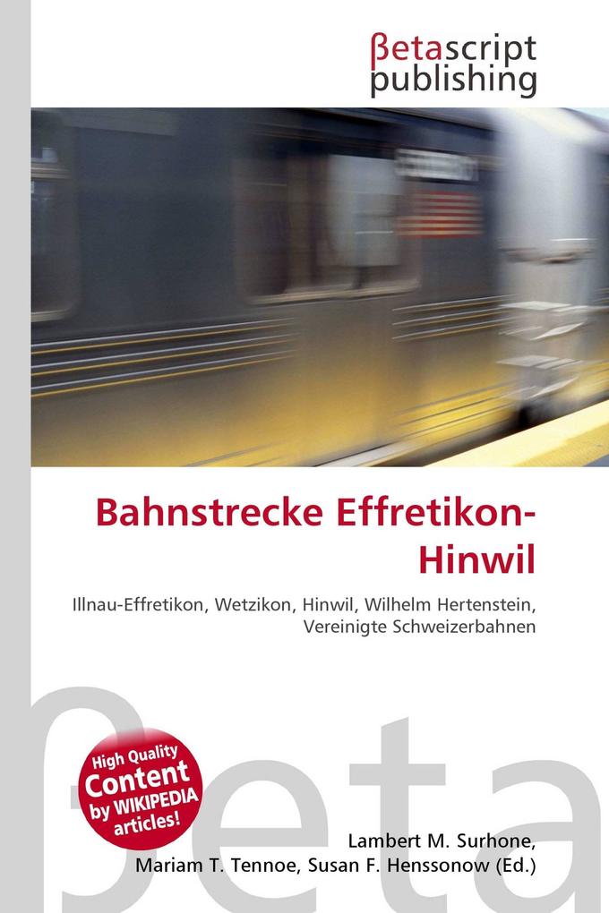 Bahnstrecke Effretikon-Hinwil