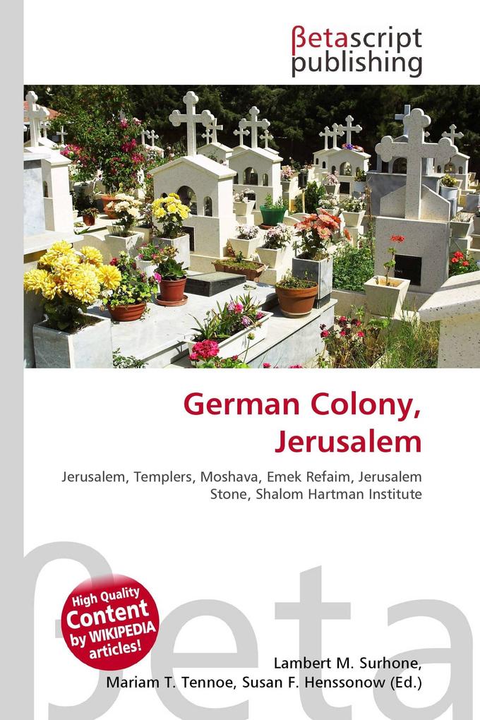 German Colony Jerusalem