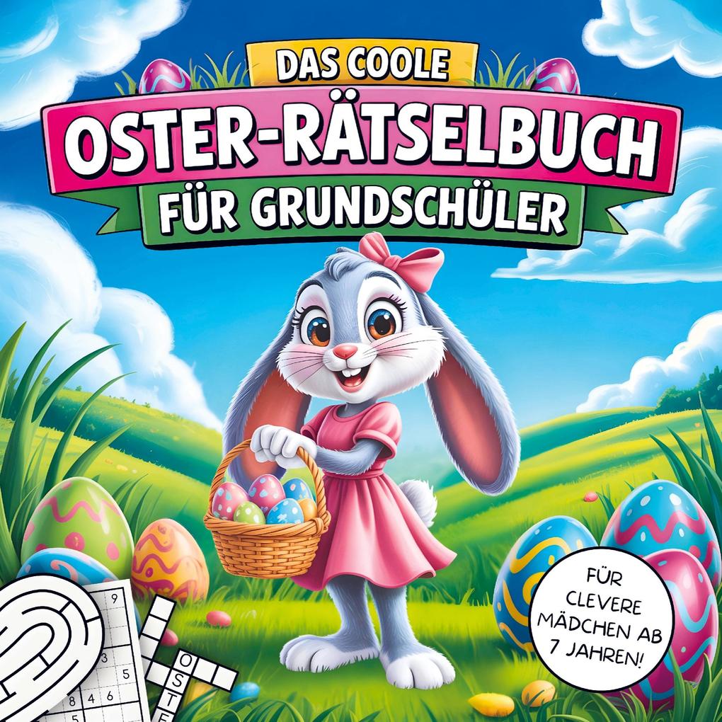Das coole Oster Rätselbuch für Grundschüler